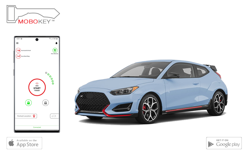 MoboKey A remote starter via smartphone MoboKey
