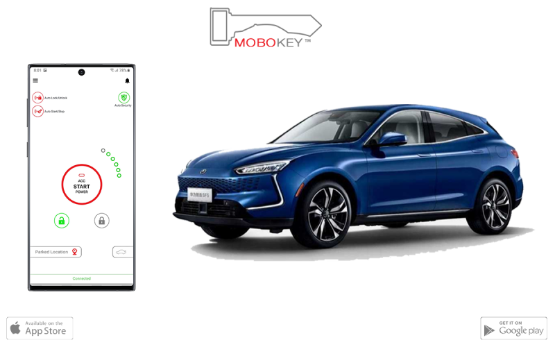 app to start car from phone