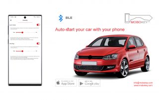 auto-start car phone