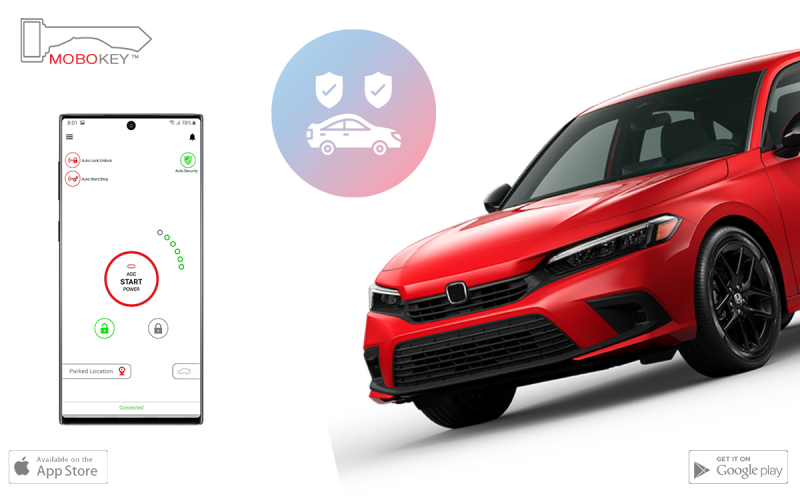 Car Security using MoboKey App MoboKey
