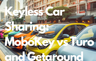 Keyless car sharing Mobokey vs Turo and Getaround