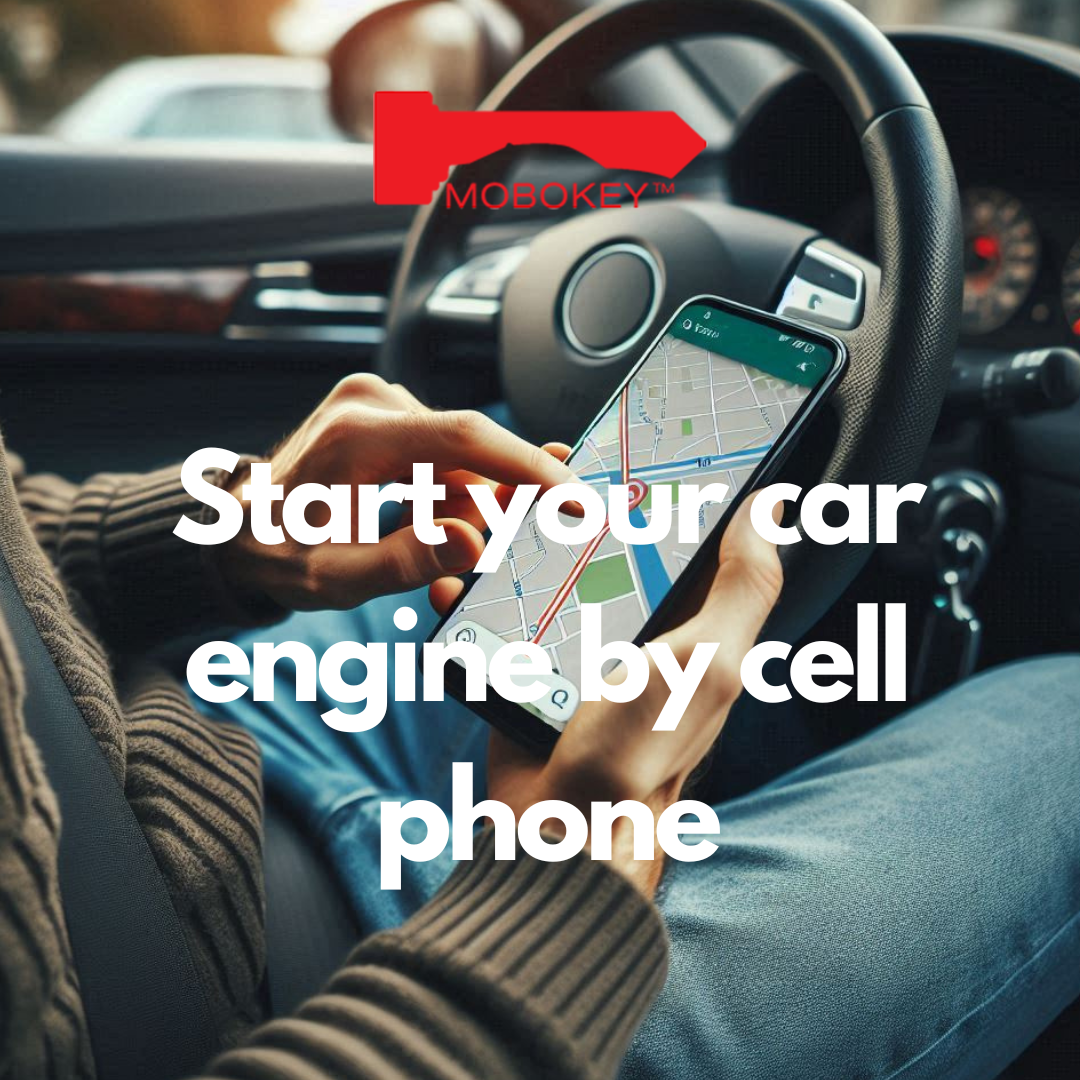 Start your car engine by cell phone