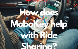 How does mobokey help with ride sharing