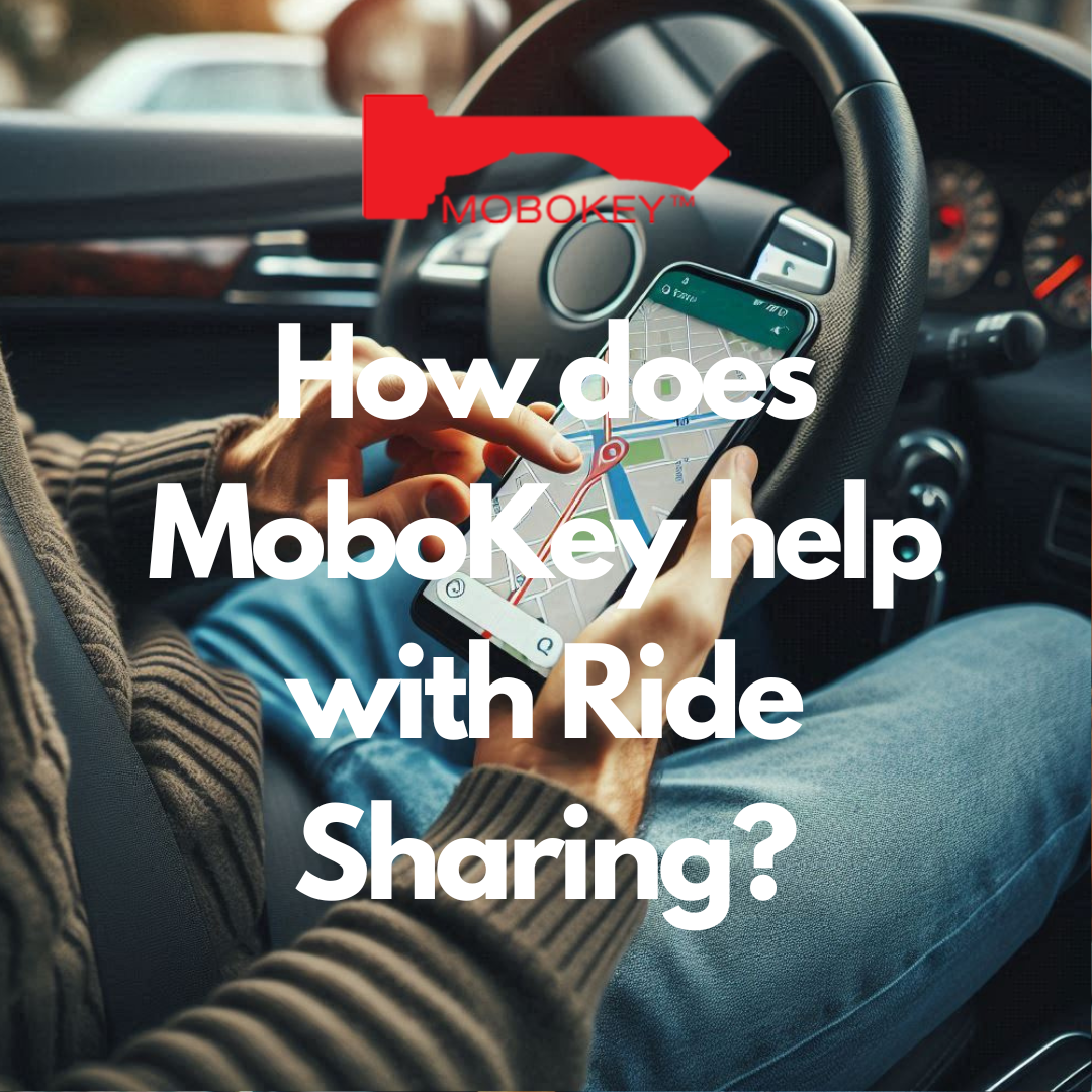 How does mobokey help with ride sharing