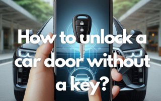 How to unlock a car door without a key?