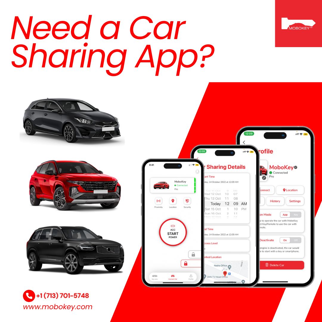 Car Sharing Apps in USA: How MoboKey is Changing the Game