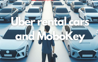 Uber rental cars and MoboKey