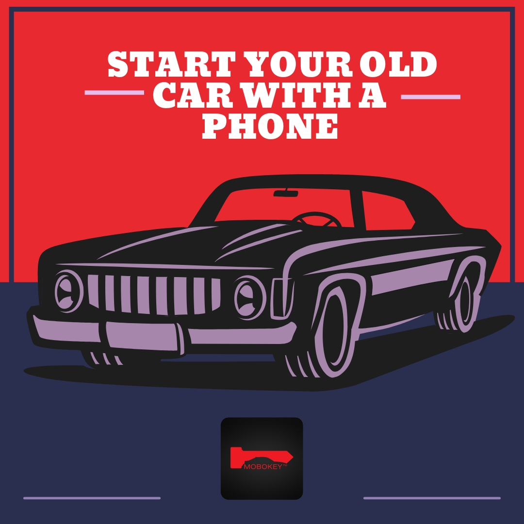 How to start your old car with a phone?