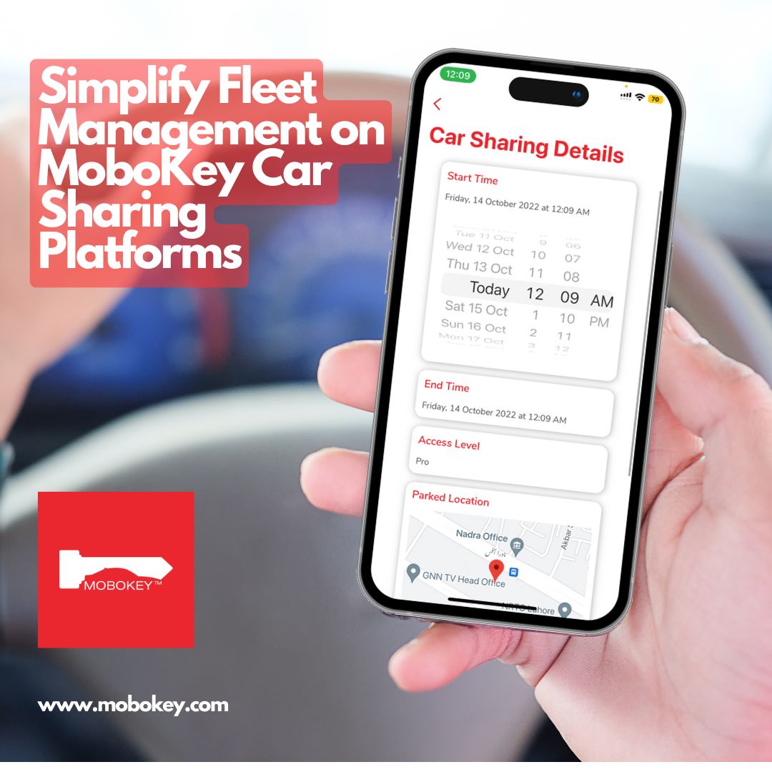 Simplify Fleet Management on MoboKey Car Sharing Platforms