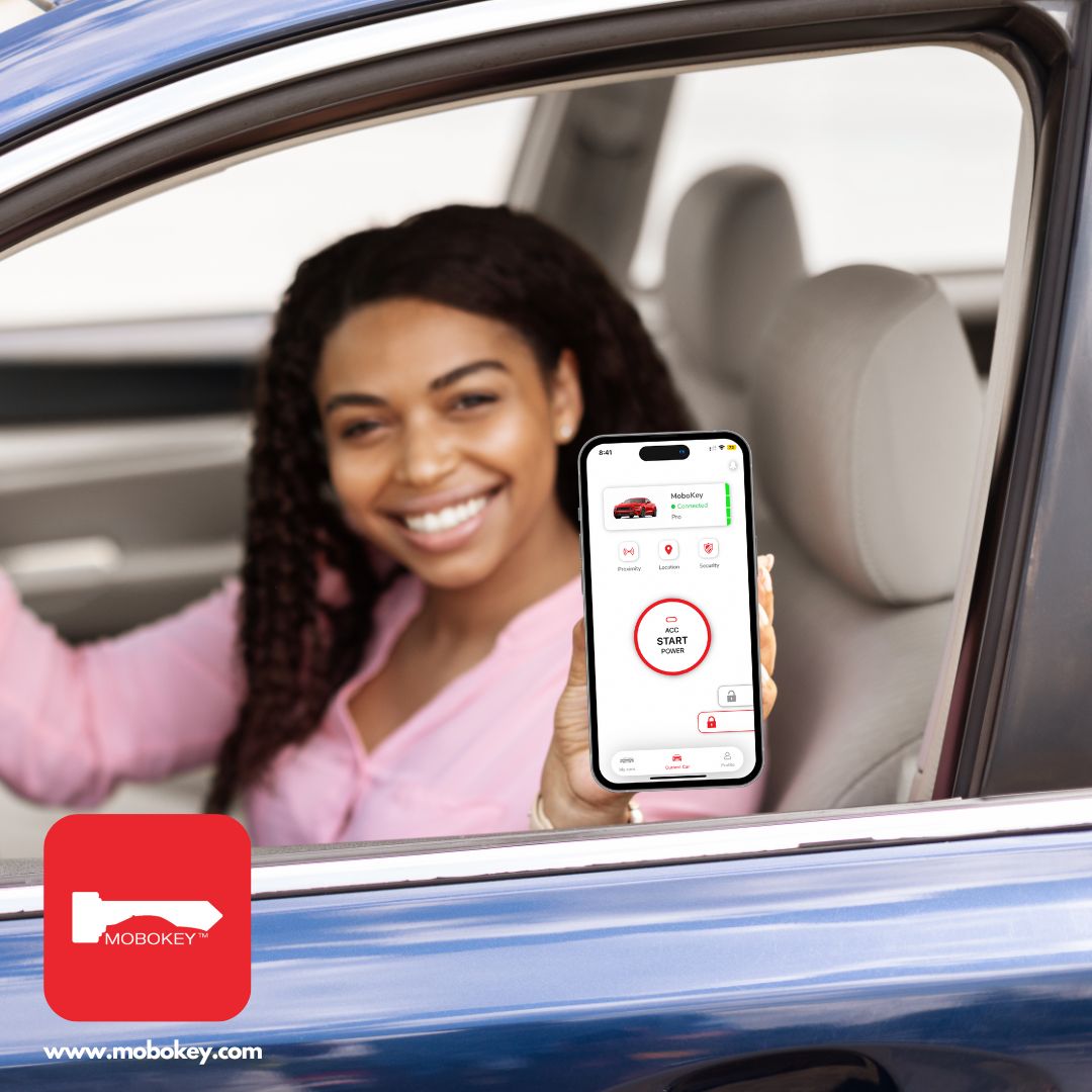 MoboKey Best Remote Starter with Phone App for Car Rentals