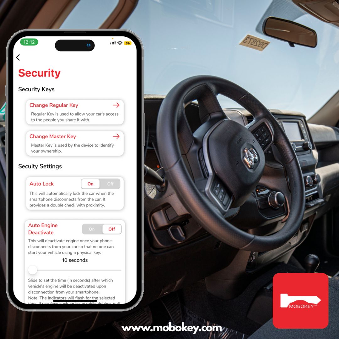 Phone based Car Security Kill Switch for Cars