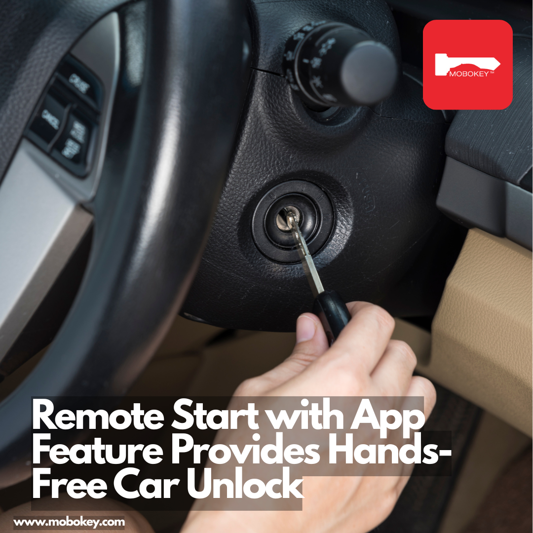 Remote Start with App Feature Provides Hands-Free Car Unlock