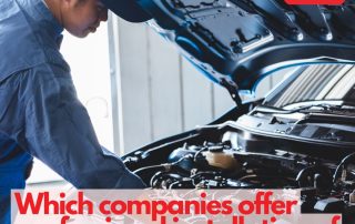 Which companies offer professional installation of remote starters near me