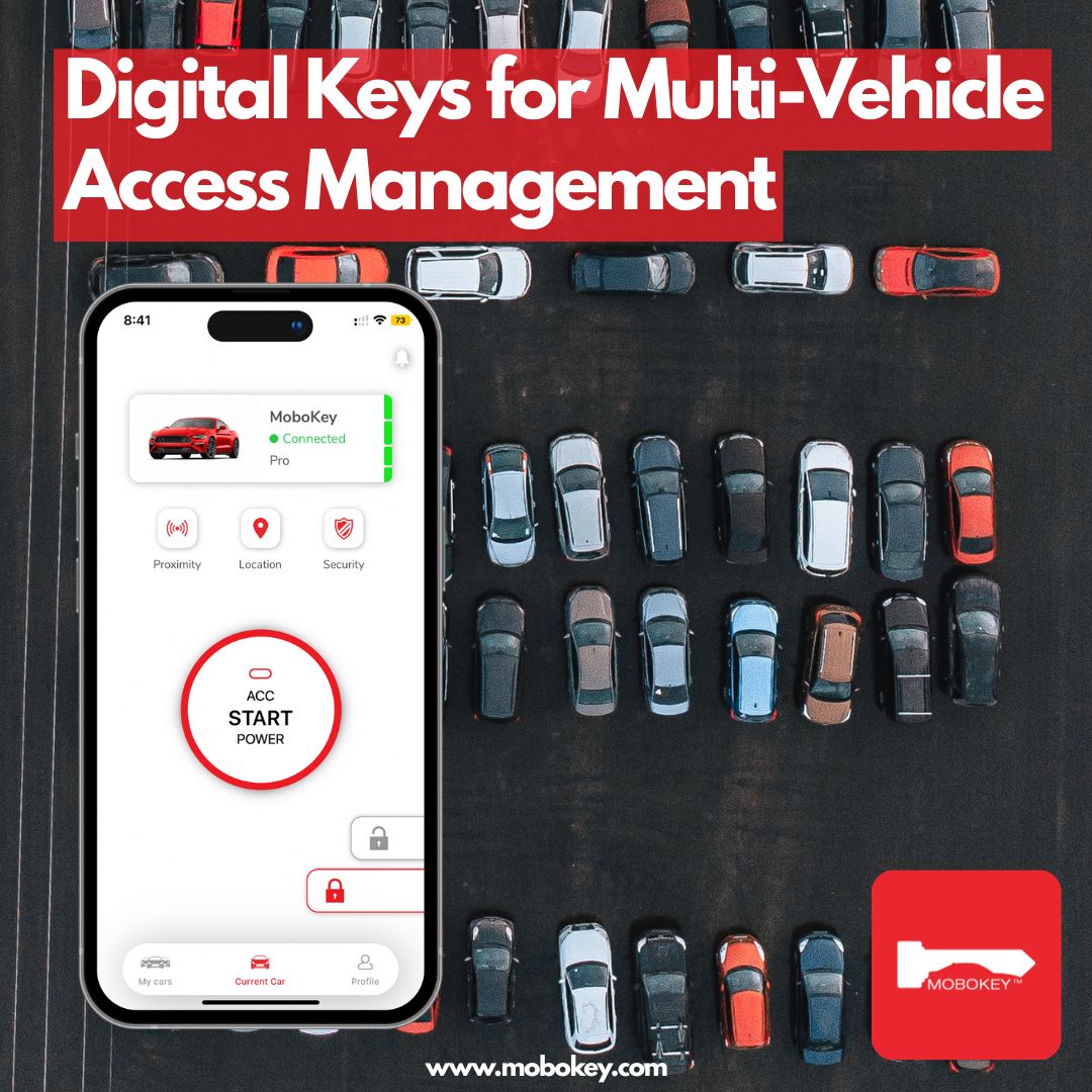 Digital Keys for Multi-Vehicle Access Management
