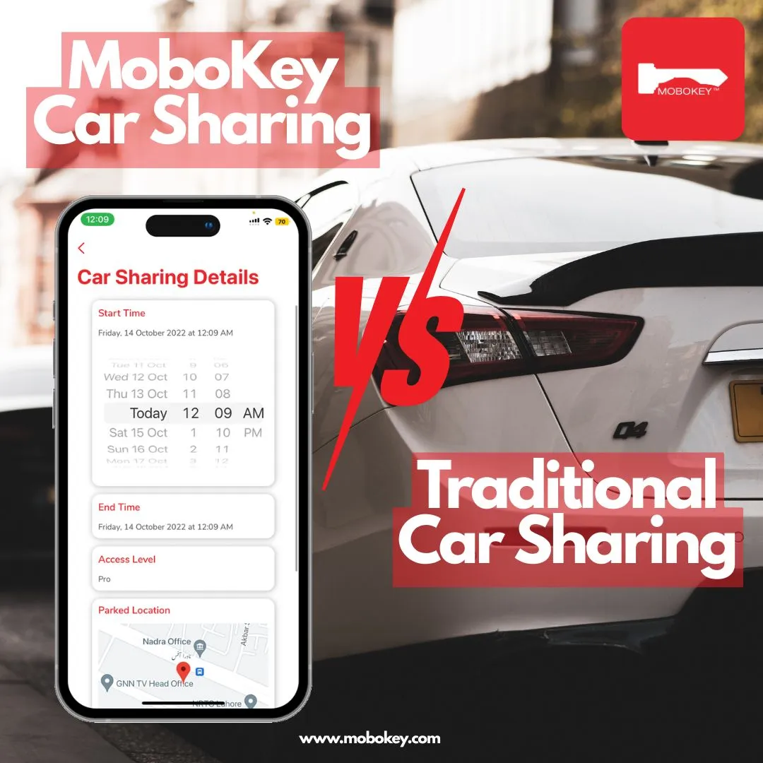 MoboKey vs Traditional Car Sharing Systems