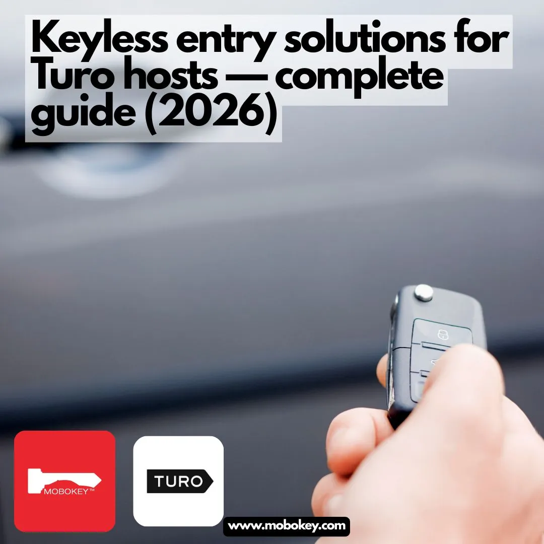Keyless entry solutions for Turo hosts — complete guide (2026)